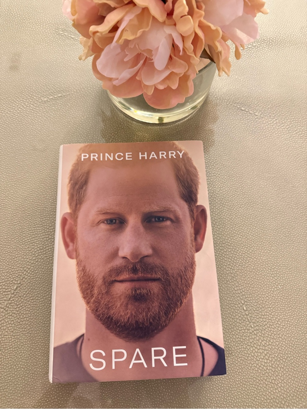 Prince Harry Spare Paperback Book